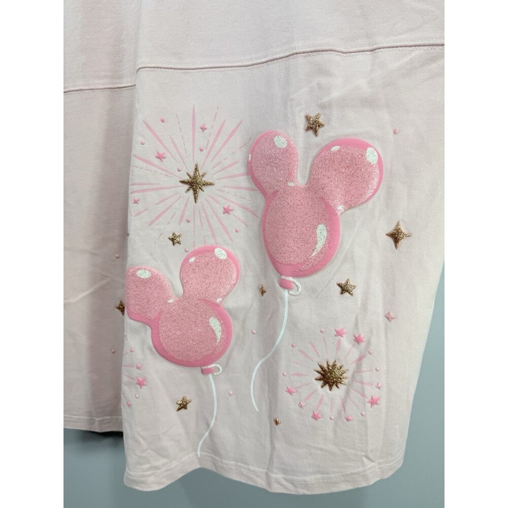 2026 Disney Spirit Jersey Walt Disney World Pink Balloon Long Sleev Sweatshirt L - Picture 12 of 13